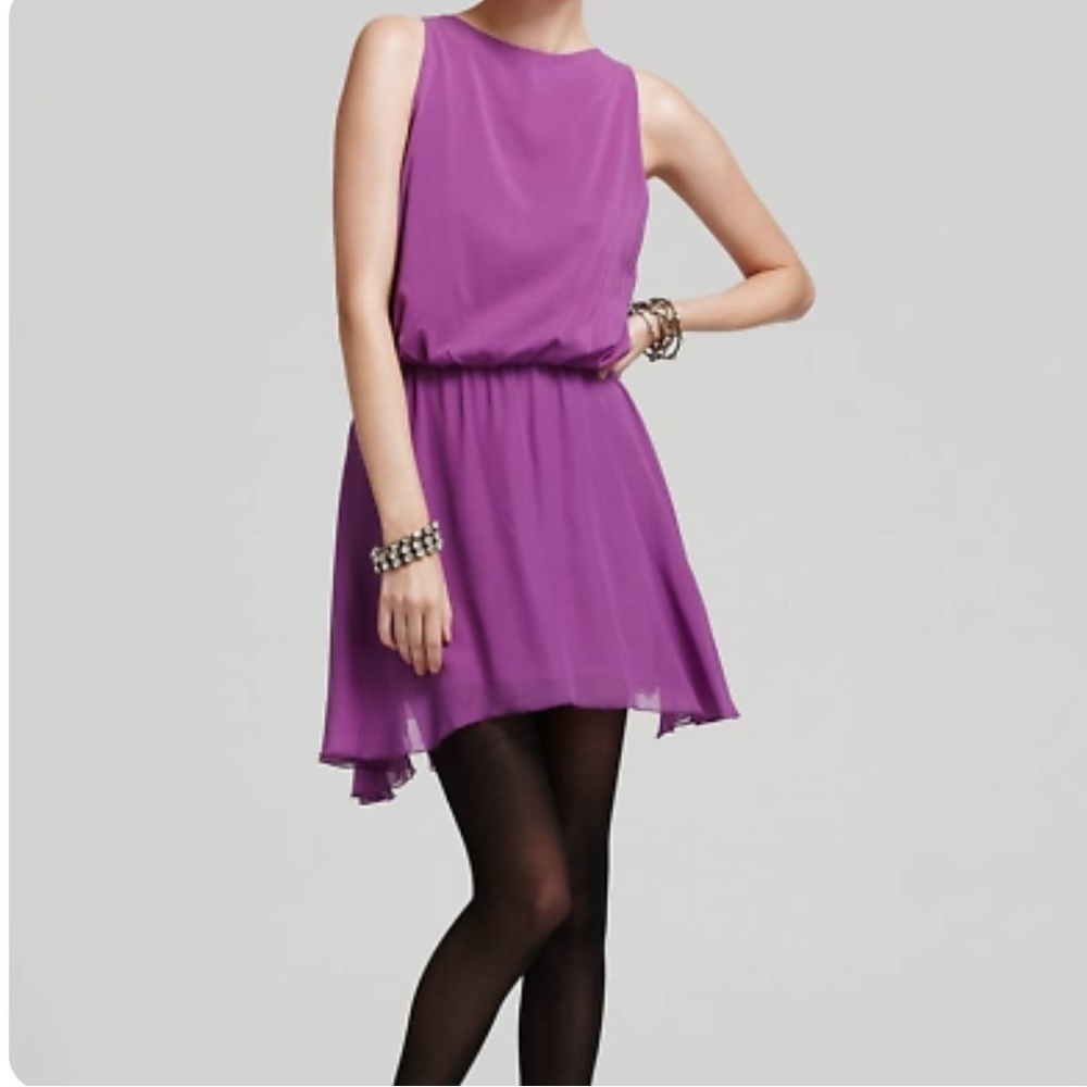 Alice + Olivia Purple Dress